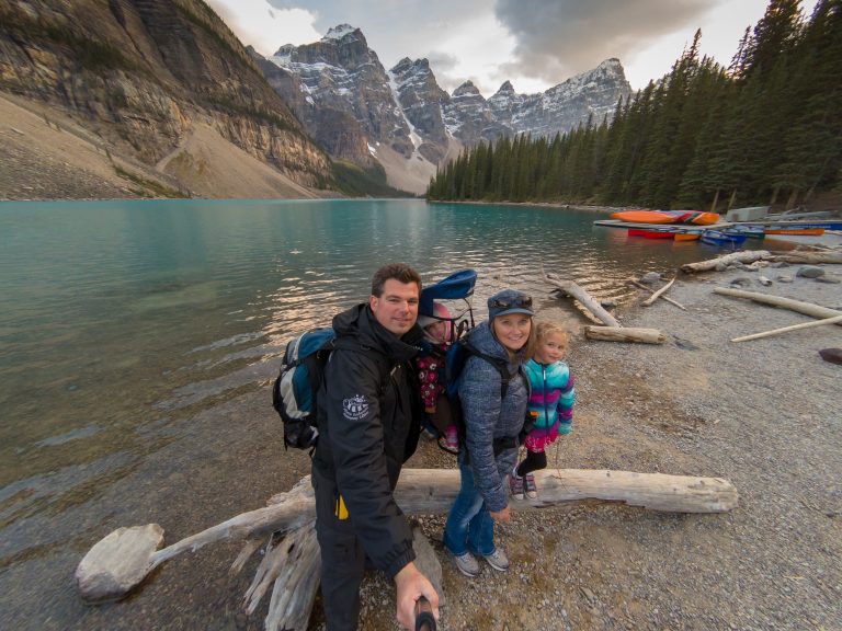 Wilson Family at Moraine Lake